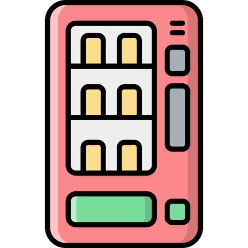 verkaufsautomat Generic Outline Color icon