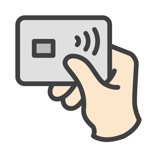 Cashless payment Generic Outline Color icon
