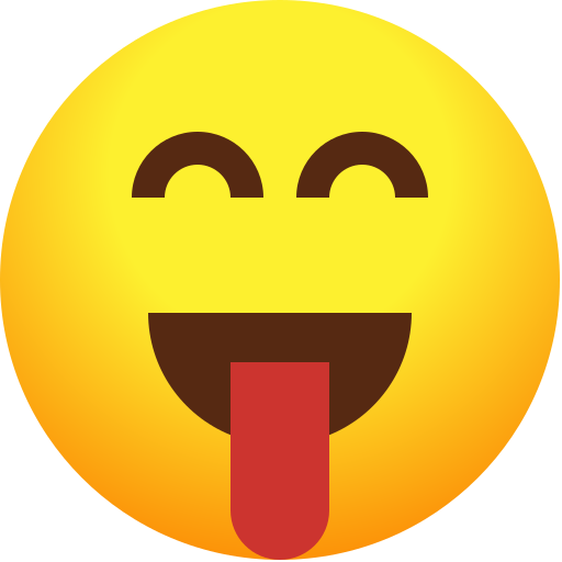 Laughing Generic gradient fill icon