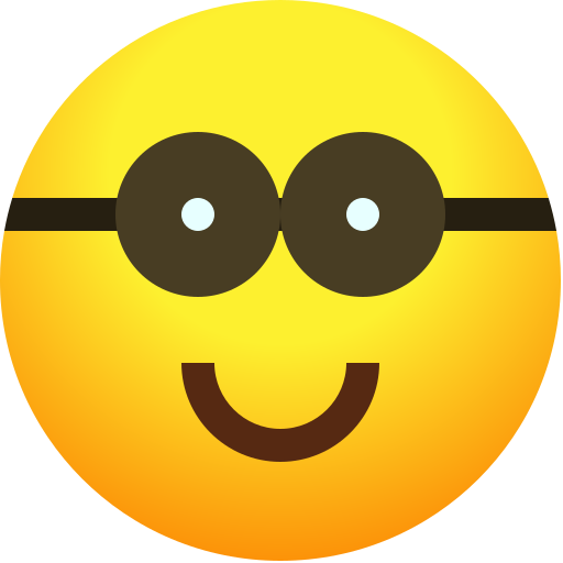 occhiali da nerd Generic gradient fill icona
