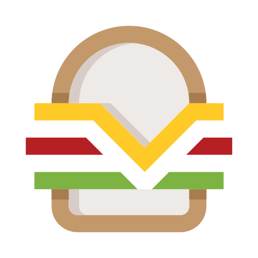 hambúrguer edt.im Lineal color Ícone