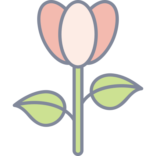 tulipa Generic Outline Color Ícone