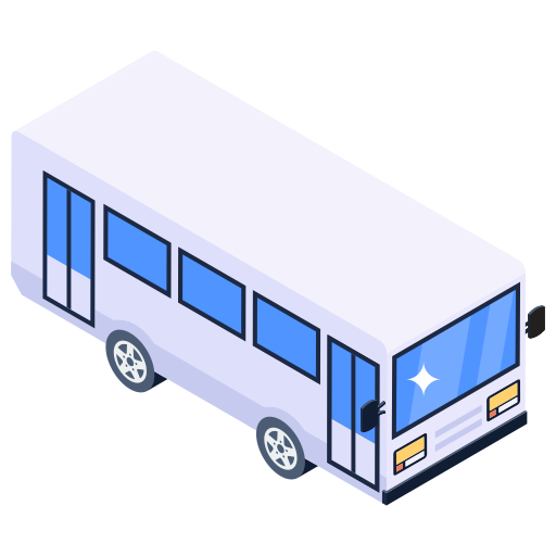bus Generic Isometric icoon