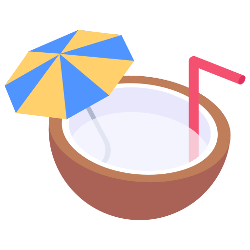 Coconut water Generic Isometric icon