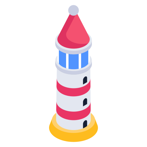 Lighthouse Generic Isometric icon