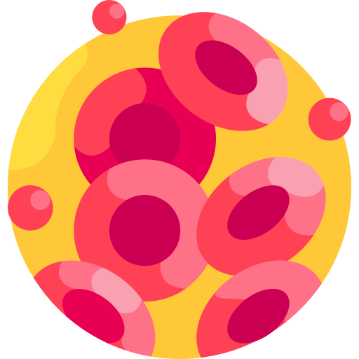 Blood cells Detailed Flat Circular Flat icon