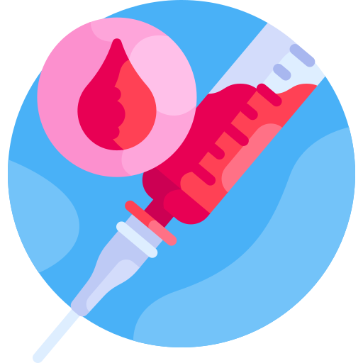 Syringe Detailed Flat Circular Flat icon