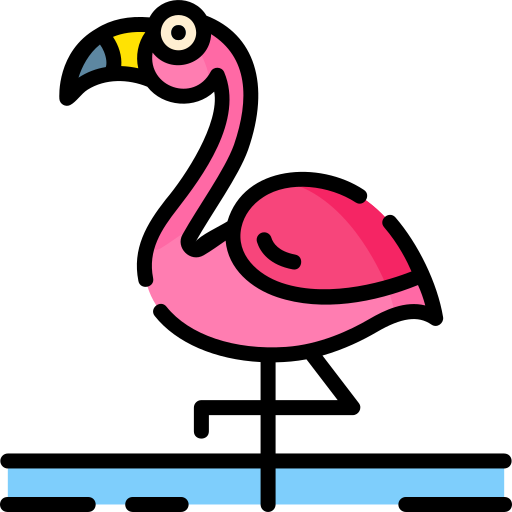 flamingo Special Lineal color Ícone