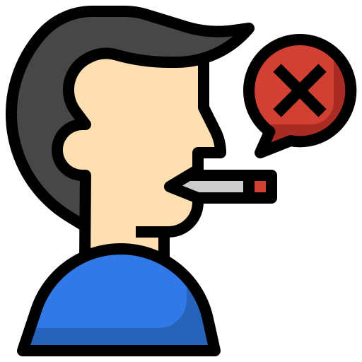 zakaz palenia Surang Lineal Color ikona