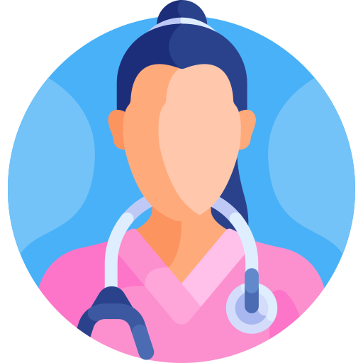 看護婦 Detailed Flat Circular Flat icon