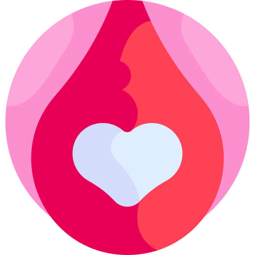 Blood donation Detailed Flat Circular Flat icon