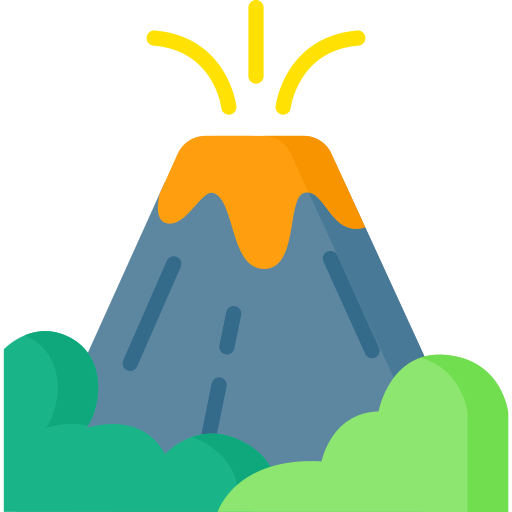 Volcano Special Flat icon