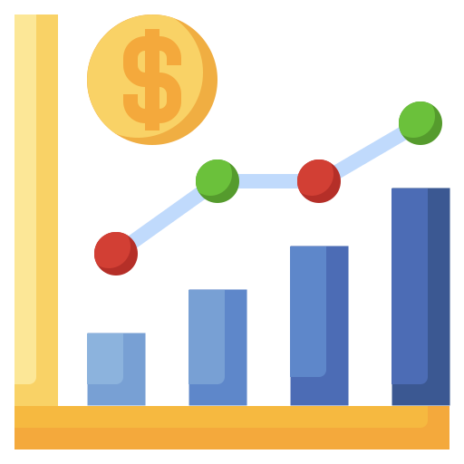 graph Surang Flat icon