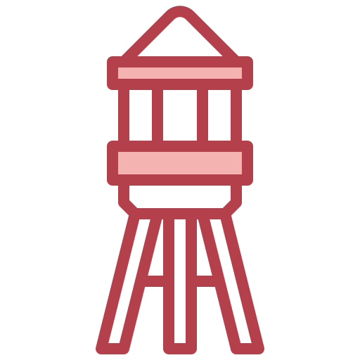 wieża ciśnień Surang Red ikona