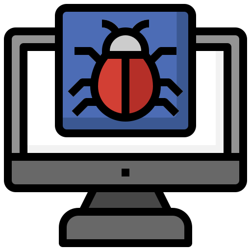 Bug Surang Lineal Color icon