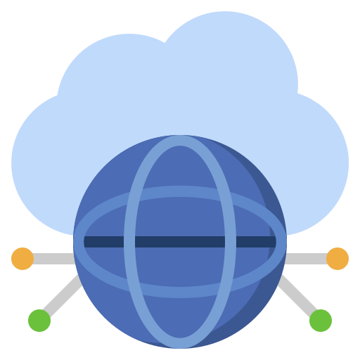 nube Surang Flat icono