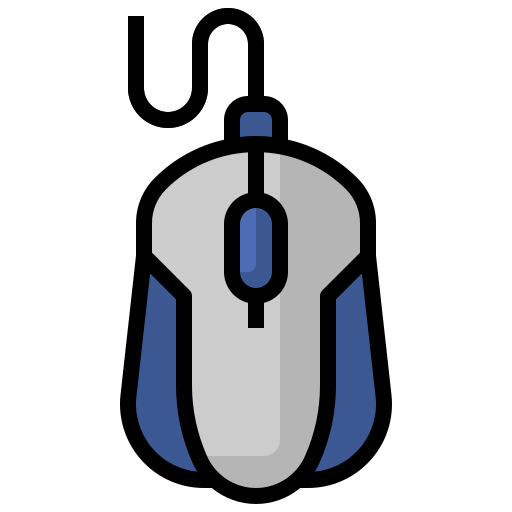 コンピューターのマウス Surang Lineal Color icon