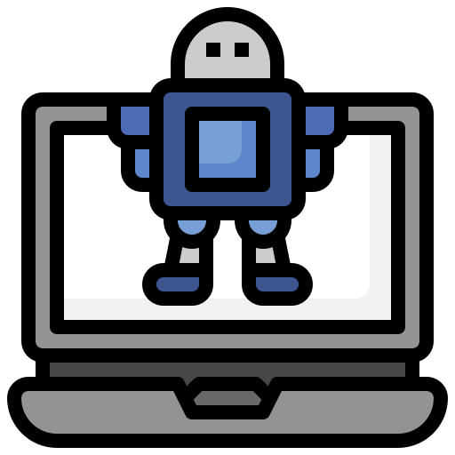 roboter Surang Lineal Color icon