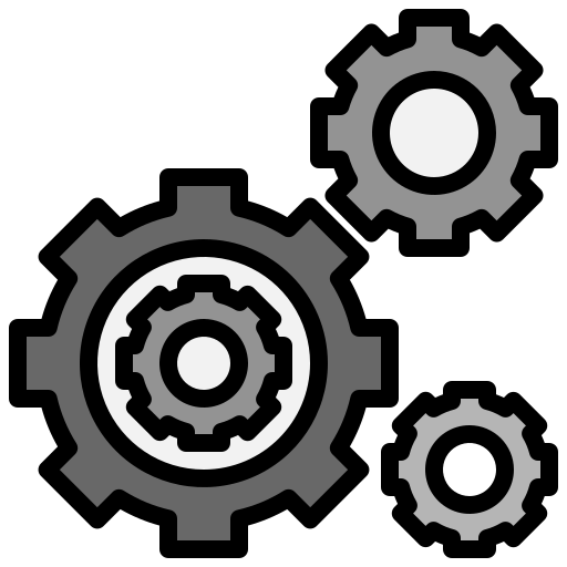 ingranaggio Surang Lineal Color icona