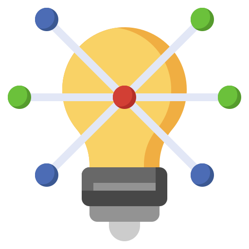 Light bulb Surang Flat icon