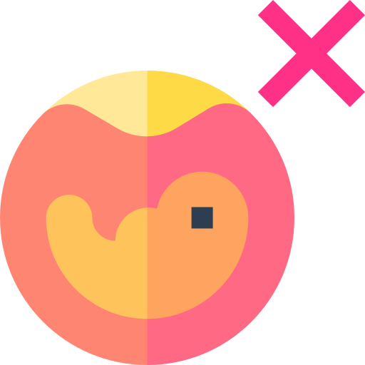 中絶 Basic Straight Flat icon