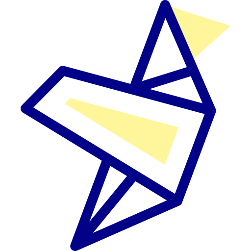 Оригами Detailed Mixed Lineal color иконка