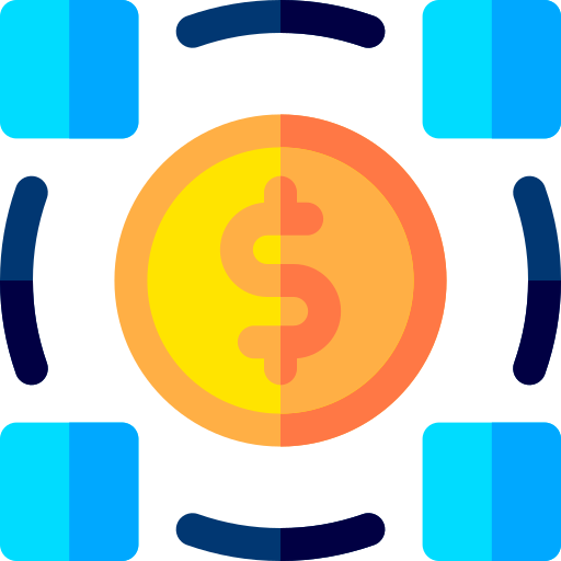 wertschöpfungskette Basic Rounded Flat icon