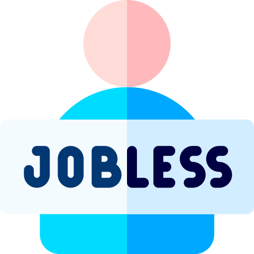 Unemployed Basic Rounded Flat icon