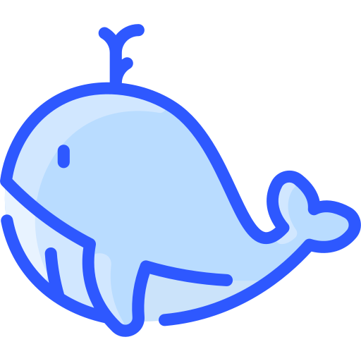 Whale Vitaliy Gorbachev Blue icon