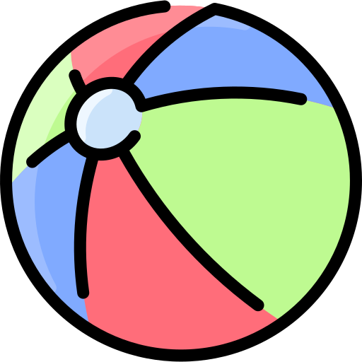 pelota de playa Vitaliy Gorbachev Lineal Color icono