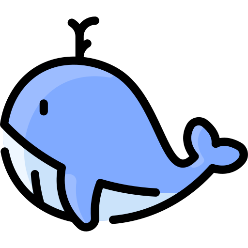 鯨 Vitaliy Gorbachev Lineal Color icon