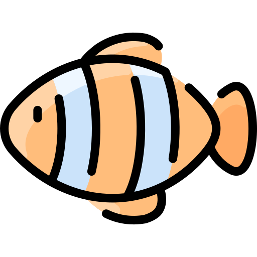 pescado dolly Vitaliy Gorbachev Lineal Color icono