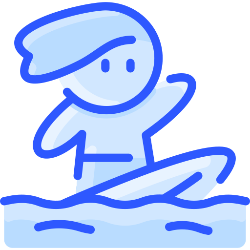 surfer Vitaliy Gorbachev Blue icoon