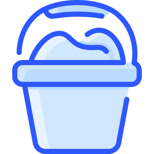 Sand bucket Vitaliy Gorbachev Blue icon