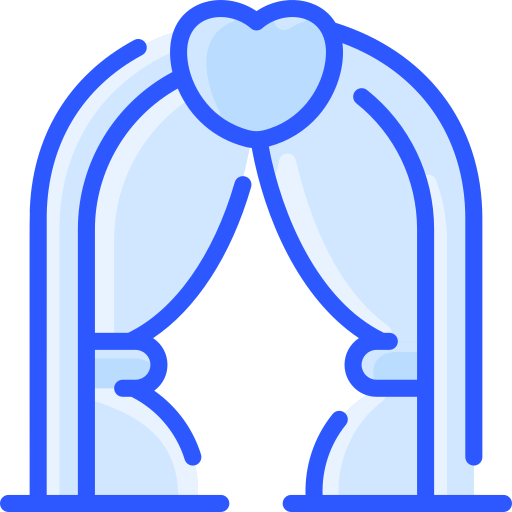 arco de casamento Vitaliy Gorbachev Blue Ícone