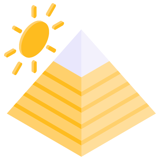 Pyramid Generic Isometric icon