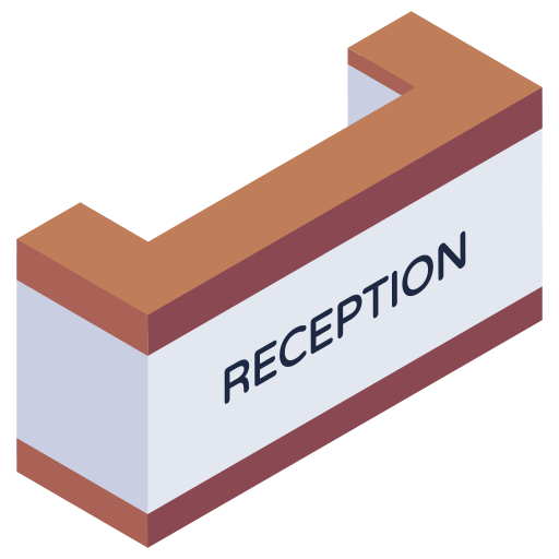 Reception Generic Isometric icon