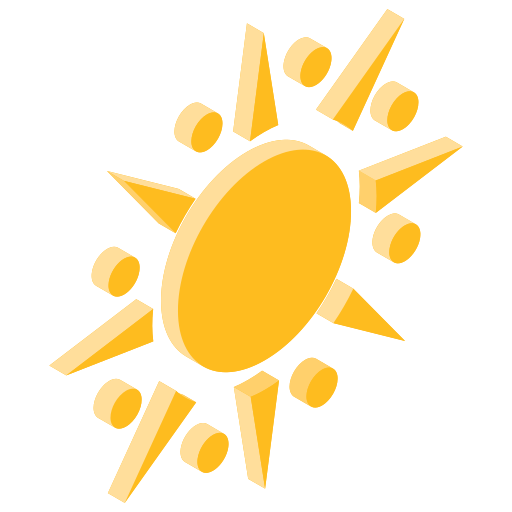 햇빛 Generic Isometric icon