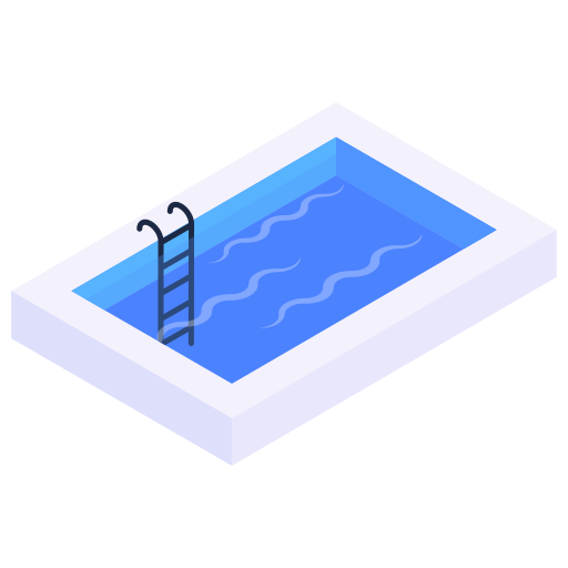 zwembad Generic Isometric icoon