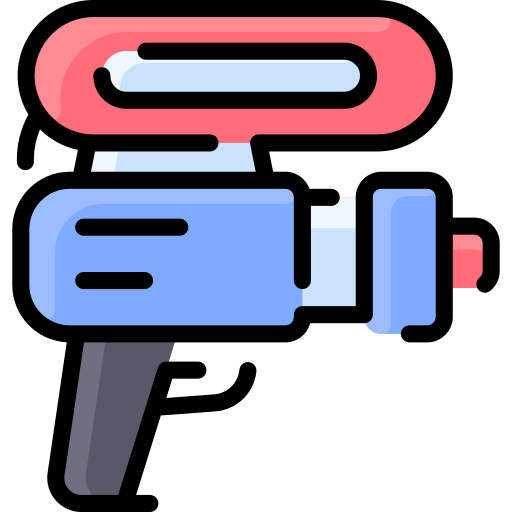 pistola de agua Vitaliy Gorbachev Lineal Color icono