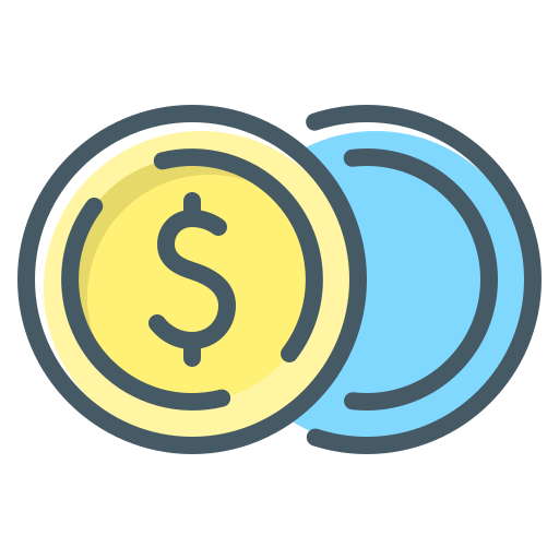Coins Generic Color Omission icon