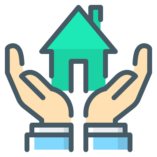 주택 보험 Generic Color Omission icon