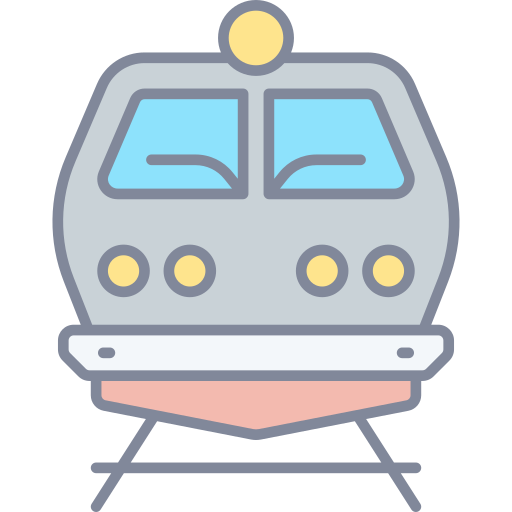treno Generic Outline Color icona