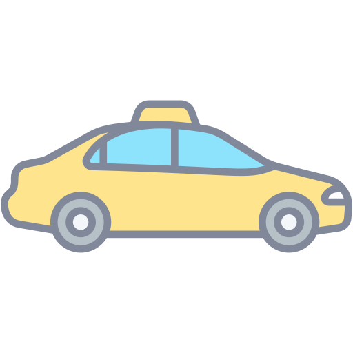 Такси Generic Outline Color иконка