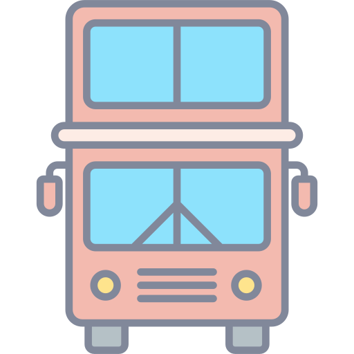 doppeldecker-bus Generic Outline Color icon