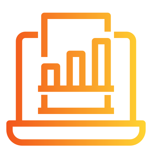 procesamiento analítico en línea Generic Gradient icono