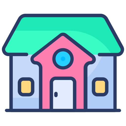 жилой дом Generic Outline Color иконка
