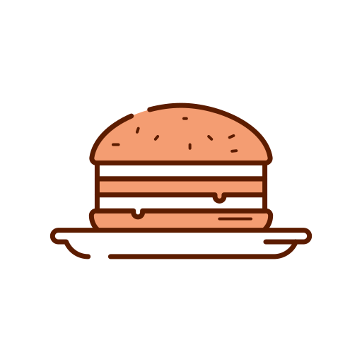 hamburger Generic Fill & Lineal icoon