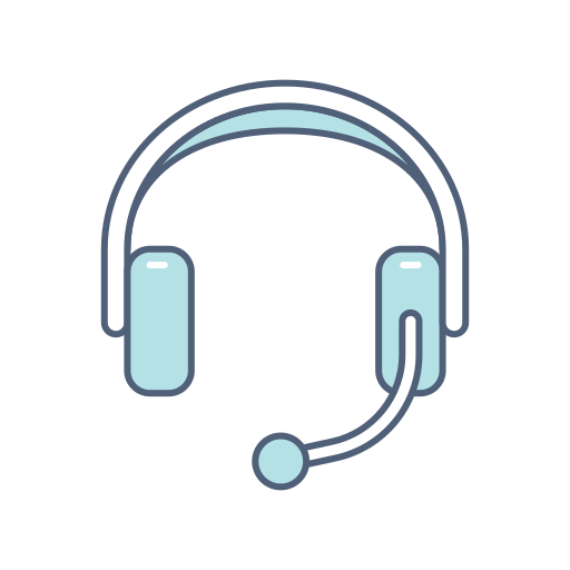 zestaw słuchawkowy Generic Fill & Lineal ikona