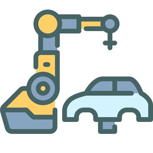 Car manufacturing Generic Outline Color icon